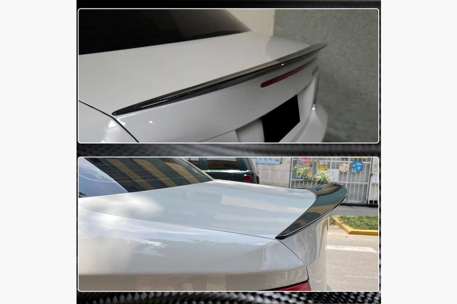 BMW 1 Series E81/E82/E87/E88 2004-2011 Heckspoiler P-Style (für E82, Carbon) Foto 4