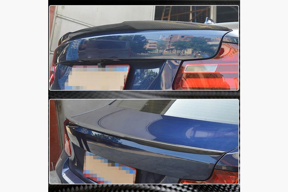 BMW 2 Series F22/F23 2014-2021 PSM-Style V1 Heckspoiler (für F22, Carbon) Foto 3