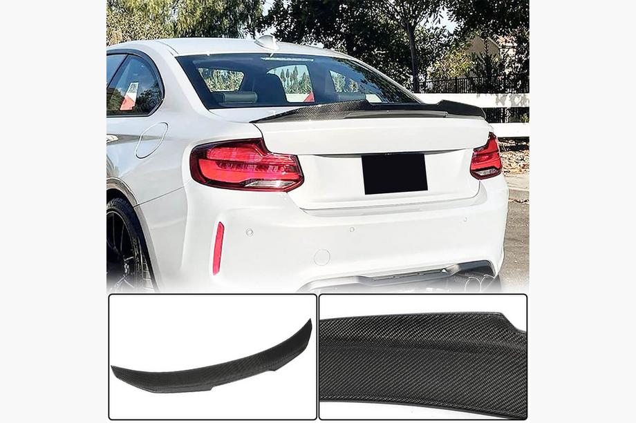 BMW 2 Series F22/F23 2014-2021 Kofferraumdeckel Spoiler Carbon V5 (Coupe) Foto 2