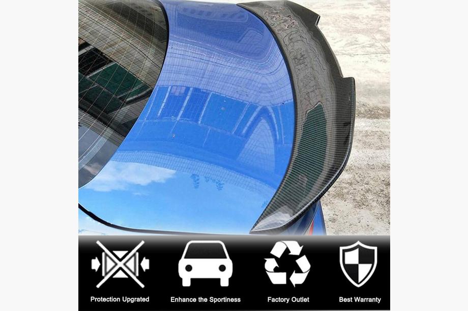 BMW 2 Series F22/F23 2014-2021 Kofferraumdeckel Spoiler Carbon V5 (Coupe) Foto 3