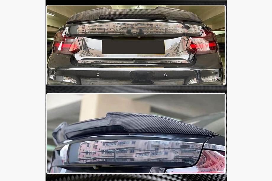 BMW 2 Series F22/F23 2014-2021 Kofferraumdeckel Spoiler Carbon V5 (Coupe) Foto 4