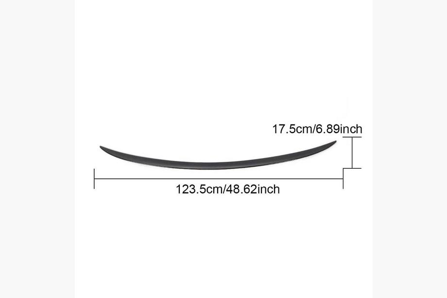 BMW 2 Series F22/F23 2014-2021 Kofferraumdeckel Spoiler Carbon V1 (Coupe) Image