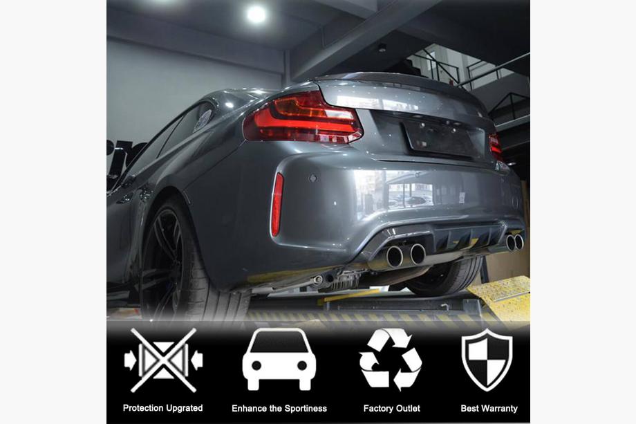 BMW 2 Series F22/F23 2014-2021 Kofferraumdeckel Spoiler FRP (Coupe) Foto 4