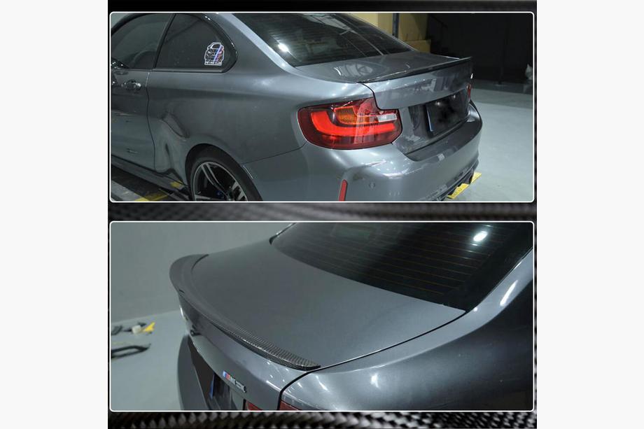 BMW 2 Series F22/F23 2014-2021 Kofferraumdeckel Spoiler FRP (Coupe) Foto 5