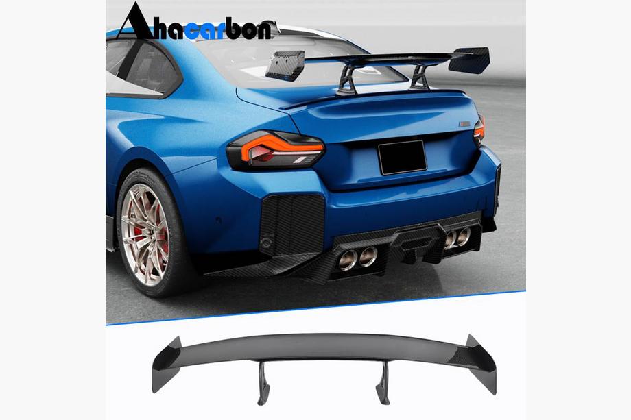 BMW 2 Series G42 2021- Heckspoiler V7 (Schwarz Glanz) Image