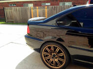BMW 3 Series E46 1998-2006 CSL-Style Heckspoiler (für Coupe, Carbon) Foto 5