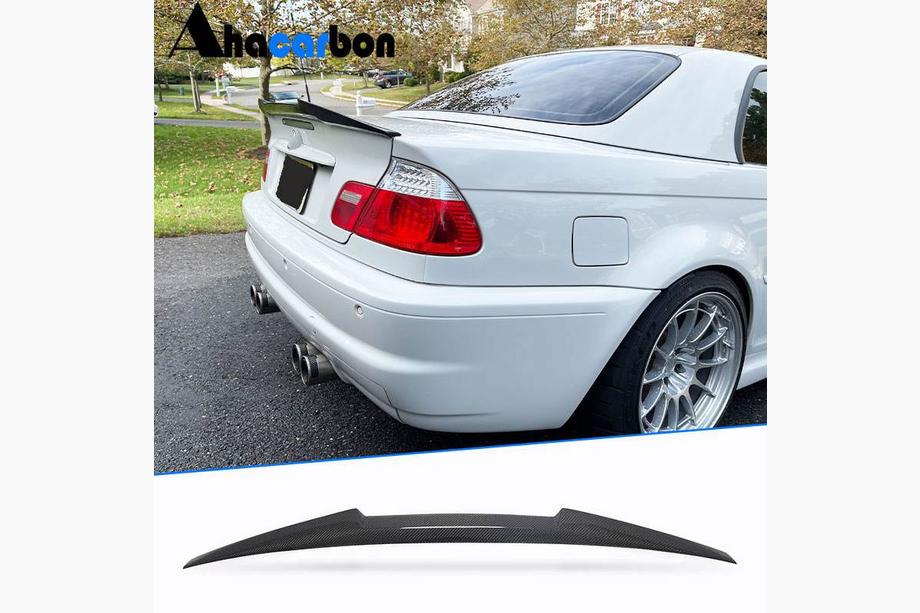 BMW 3 Series E46 1998-2006 Spoiler M4-Style (für Coupe, Carbon) Image
