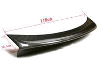 BMW 3 Series E46 1998-2006 CSL-Style Heckspoiler (für SD, Carbon) Foto 7