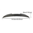 BMW 3 Series E46 1998-2006 Kofferraumdeckel Spoiler FRP V4 (SD) Foto 6