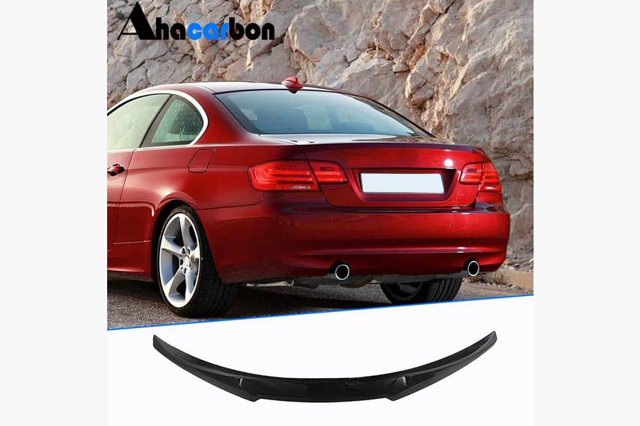 BMW 3 Series E90/E91 2005-2011 Heckflügel Spoiler Lippe Kofferraumspoiler ABS (Coupe) Image