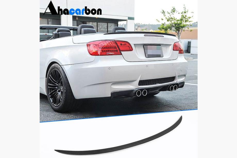 BMW 3 Series E90/E91 2005-2011 Kofferraumdeckel Spoiler Carbon V2 (Cabrio) Image