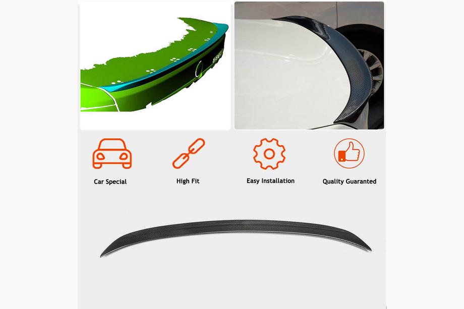 BMW 3 Series F30/F31 2012-2019 Spoiler P-Style (für F30/F80, Carbon) Foto 2