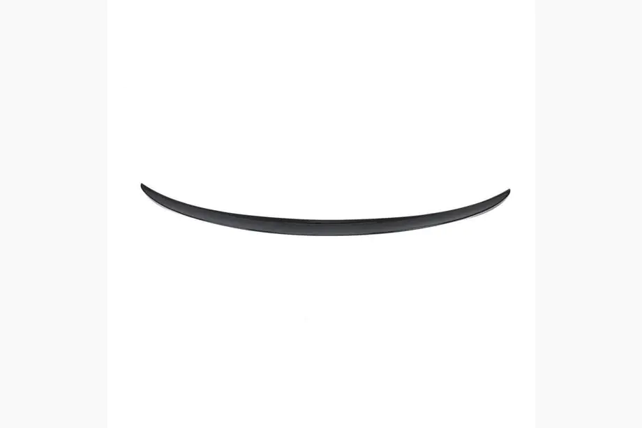 BMW 3 Series F30/F31 2012-2019 Kofferraumdeckel Spoiler Schwarz Glanz ABS (SD) Foto 3