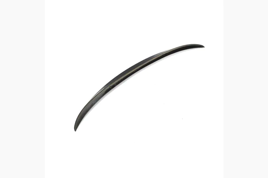 BMW 3 Series F30/F31 2012-2019 Kofferraumdeckel Spoiler Schwarz Glanz ABS (SD) Foto 7