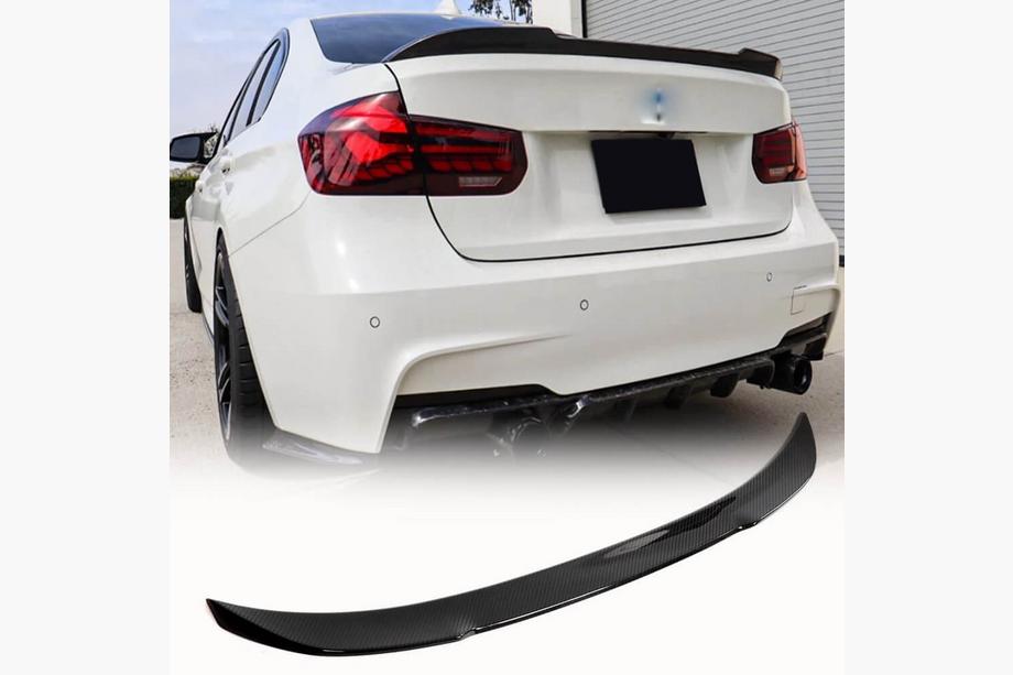 BMW 3 Series F30/F31 2012-2019 PSM-Style V4 Heckspoiler (für F30/F80, Carbon) Foto 1