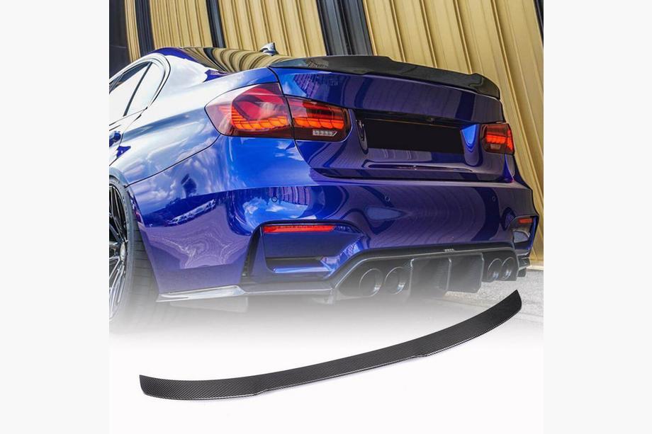 BMW 3 Series F30/F31 2012-2019 Kofferraumdeckel Spoiler FRP V11 (SD) Image