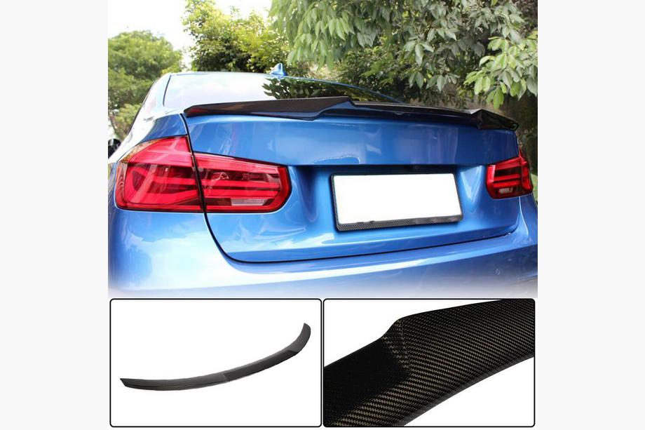 BMW 3 Series F30/F31 2012-2019 Kofferraumdeckel Spoiler FRP V14 (SD) Foto 1