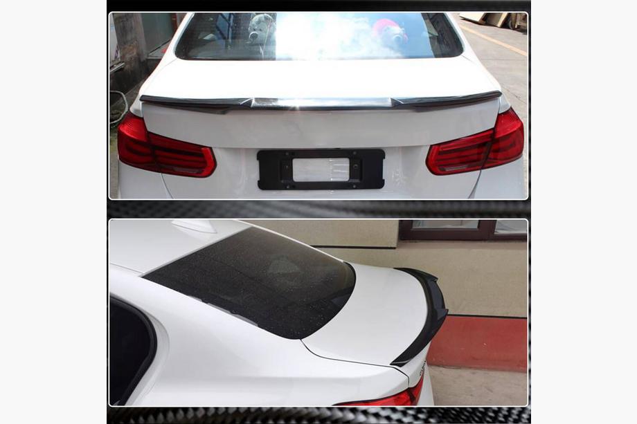 BMW 3 Series F30/F31 2012-2019 Kofferraumdeckel Spoiler FRP V14 (SD) Foto 3