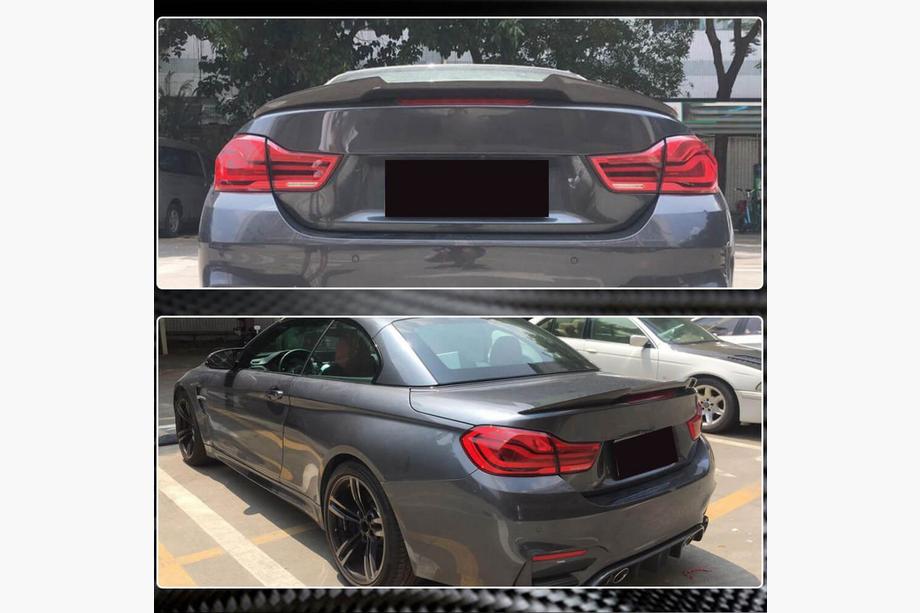 BMW 4 Series F32/F33/F36 2012-2020 Spoiler M4-Style (für F33/F83, Carbon) Foto 3