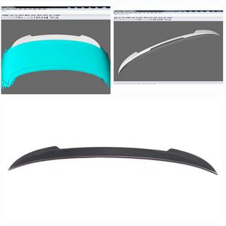 Heckspoiler V1 (für F33/F83, Carbon) BMW 4 Series F32/F33/F36 2012-2020 Foto 2