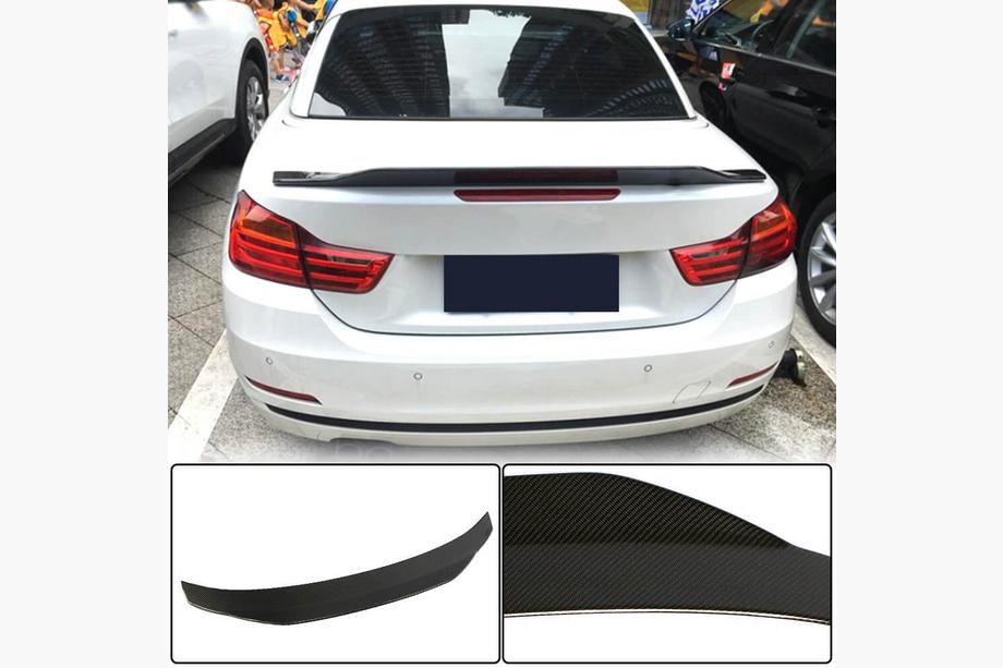 BMW 4 Series F32/F33/F36 2012-2020 Kofferraumdeckel Spoiler Carbon V2 (für F36) Image