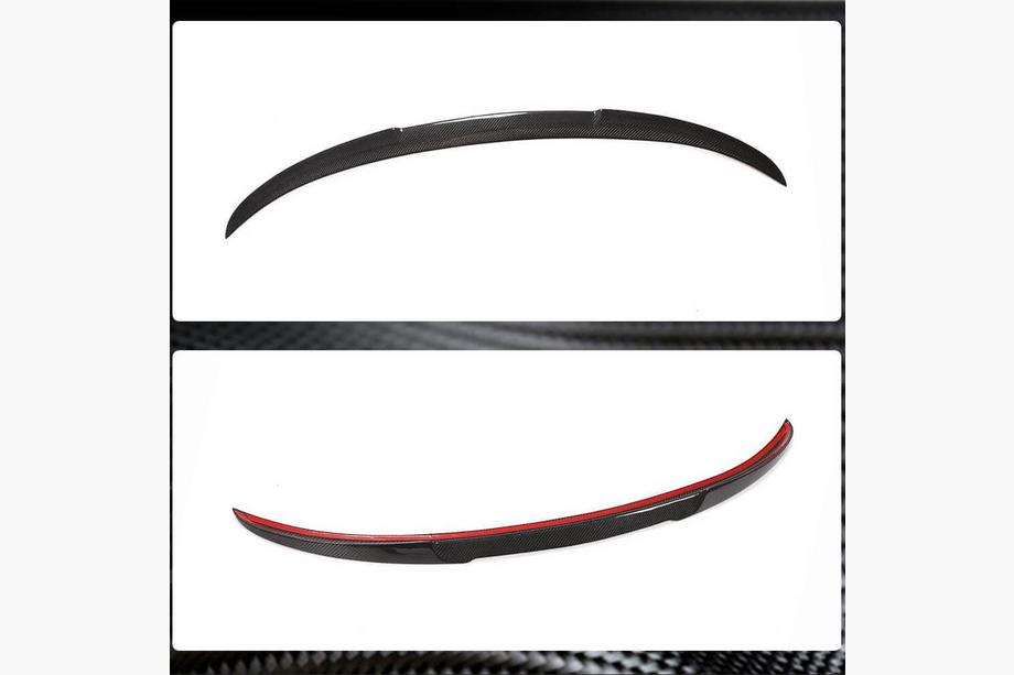 BMW 4 Series F32/F33/F36 2012-2020 Kofferraumdeckel Spoiler Carbon V7 (für F36) Foto 4
