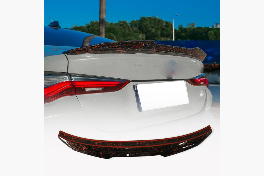 BMW 4 Series G22/23/26 2020- PSM-Style V3 Spoiler (für G22/G82, Carbon) Foto 11