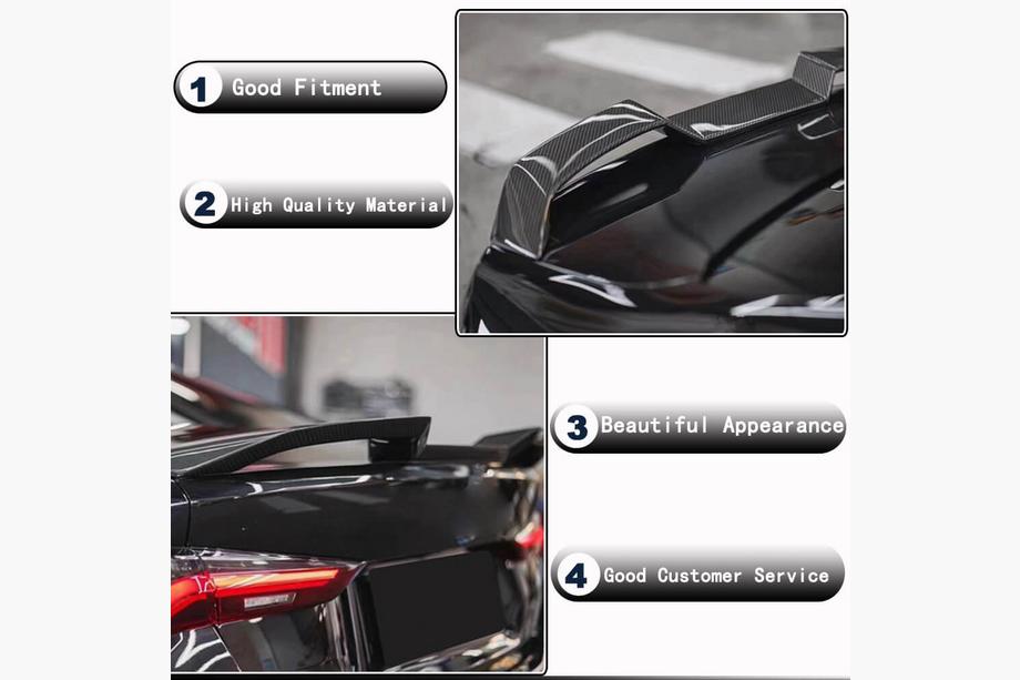 BMW 4 Series G22/23/26 2020- Heckspoiler V2 (für G22/G82, Carbon) Foto 3