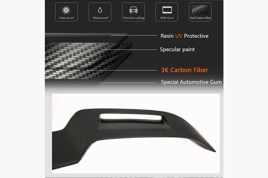 BMW 4 Series G22/23/26 2020- Heckspoiler V2 (für G22/G82, Carbon) Foto 4