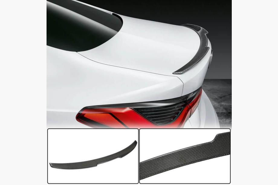 BMW 4 Series G22/23/26 2020- Spoiler V1 (für G22/G82, Carbon) Foto 1
