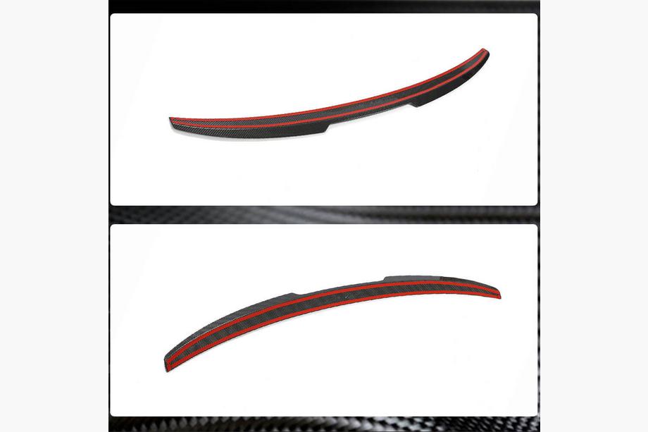 BMW 4 Series G22/23/26 2020- Spoiler V1 (für G22/G82, Carbon) Foto 4