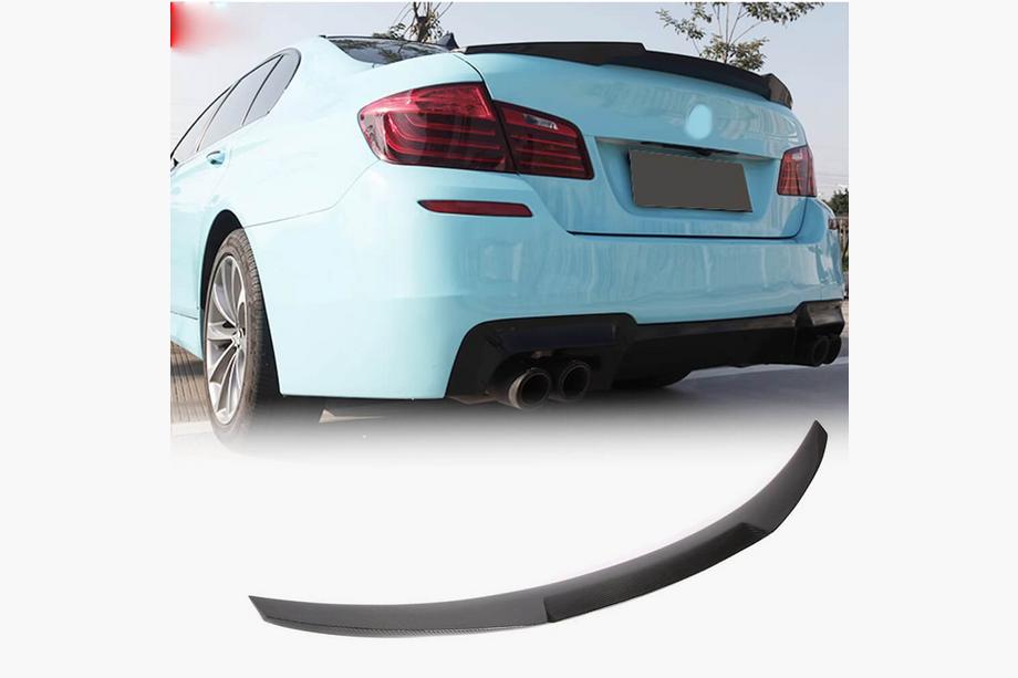 BMW 5 Series F10/F11 2010–2016 Spoiler M4-Style (für F10, Carbon) Image