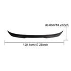 BMW 5er G30/G31 2017–2023 PSM-Style V3 Spoiler (für G30/F90, Carbon) Foto 7
