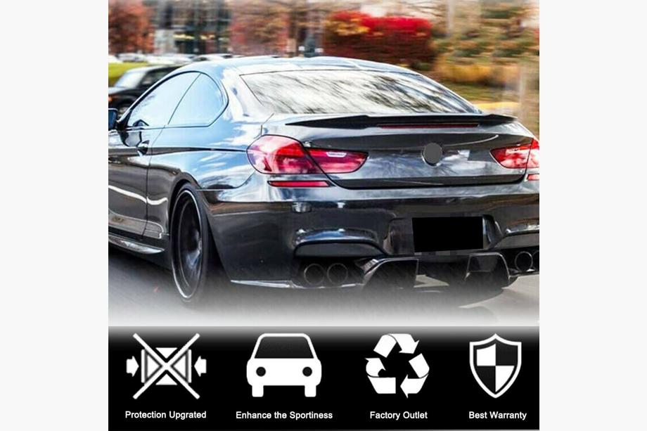 BMW 6 Series F12/F13/F06 2011-2018 Spoiler M4-Style (für F06/F13, Carbon) Foto 3