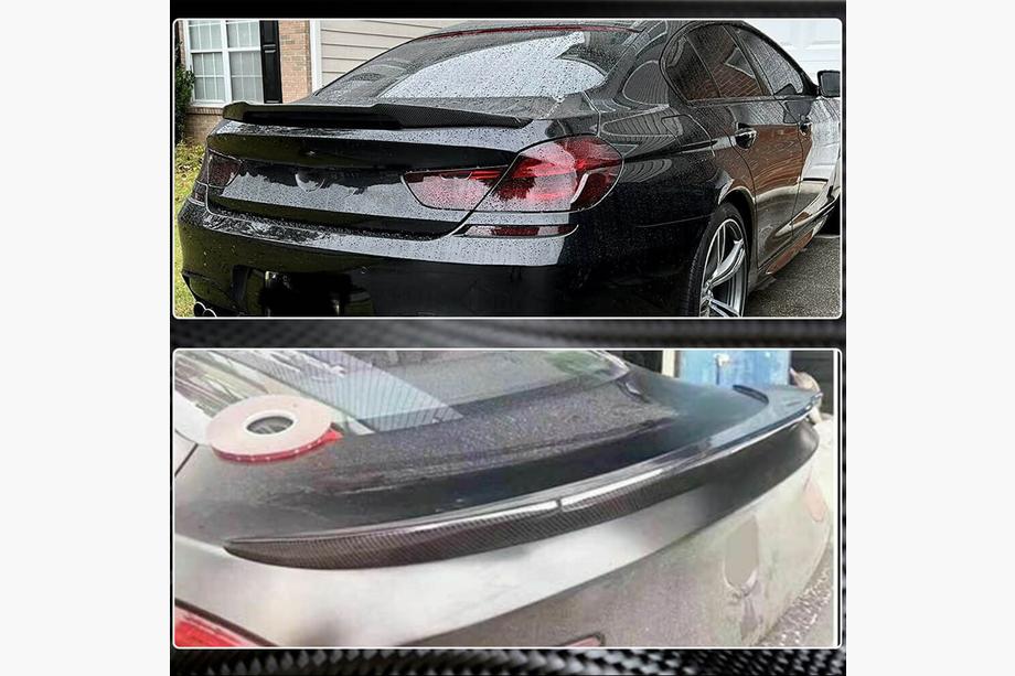BMW 6 Series F12/F13/F06 2011-2018 Spoiler M4-Style (für F06/F13, Carbon) Foto 4