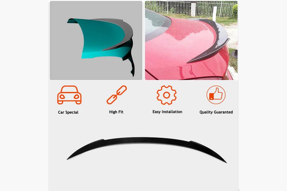 BMW 6 Series F12/F13/F06 2011-2018 Kofferraumdeckel Spoiler FRP V7 (für F12) Foto 3