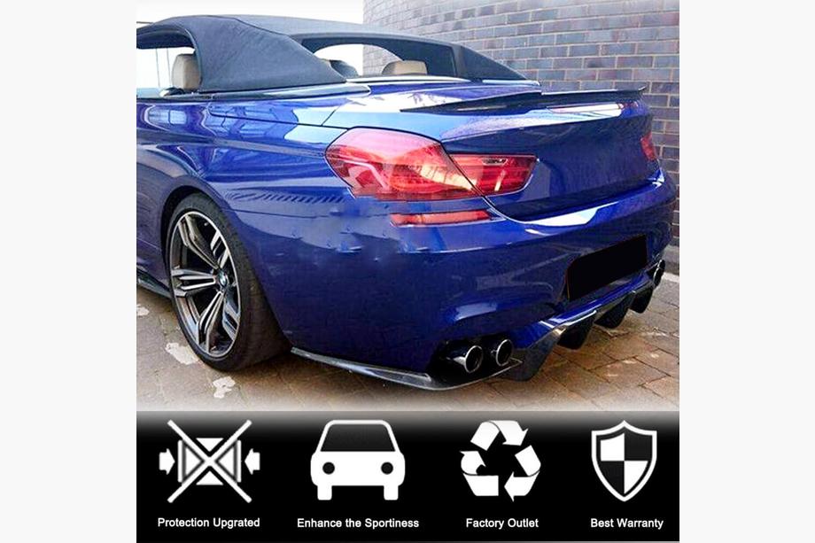 BMW 6 Series F12/F13/F06 2011-2018 Kofferraumdeckel Spoiler FRP V8 (für F12) Foto 4