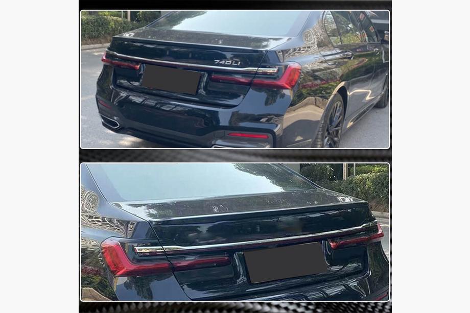 BMW 7 Series G11/G12 2015-2022 Kofferraumdeckel Spoiler FRP V2 Image