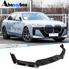 BMW 7 Series G70/G71 2022- Heckklappenspoiler Glanz Schwarz ABS (3-teiliges Set) Foto 1