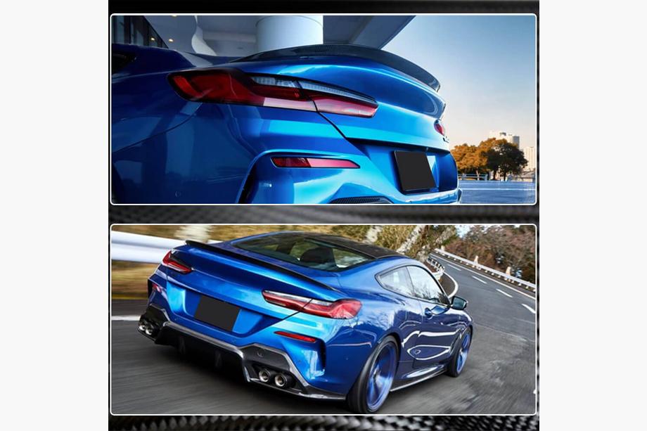 BMW 8 Series G14/G15/G16 2018- P-Style Heckspoiler (für G15/F92, Carbon) Foto 6