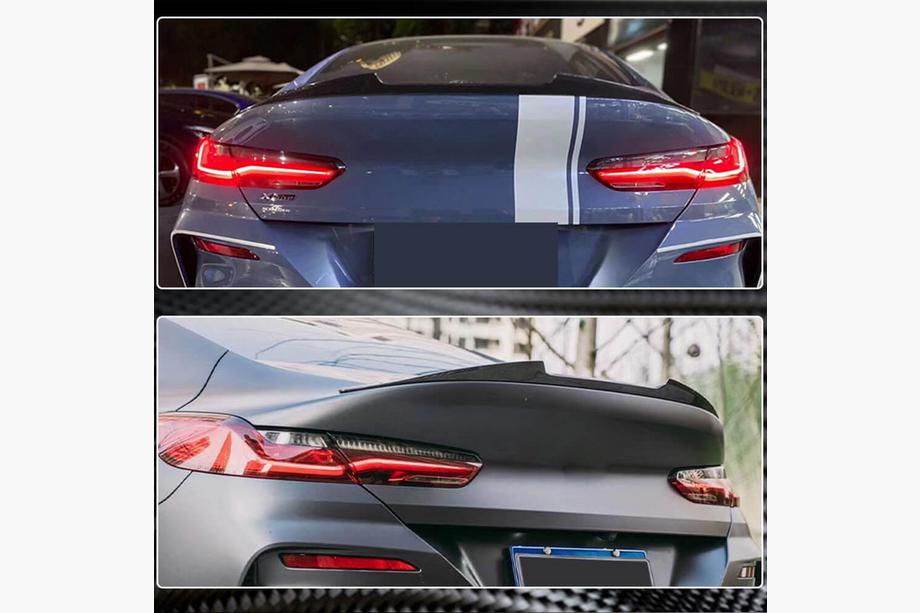 BMW 8 Series G14/G15/G16 2018- Spoiler M4-Style (für G16/F93, Carbon) Foto 4