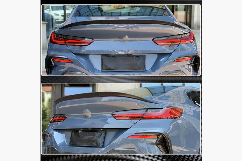 BMW 8 Series G14/G15/G16 2018- Spoiler P-Style (für G16/F93, Carbon) Foto 4