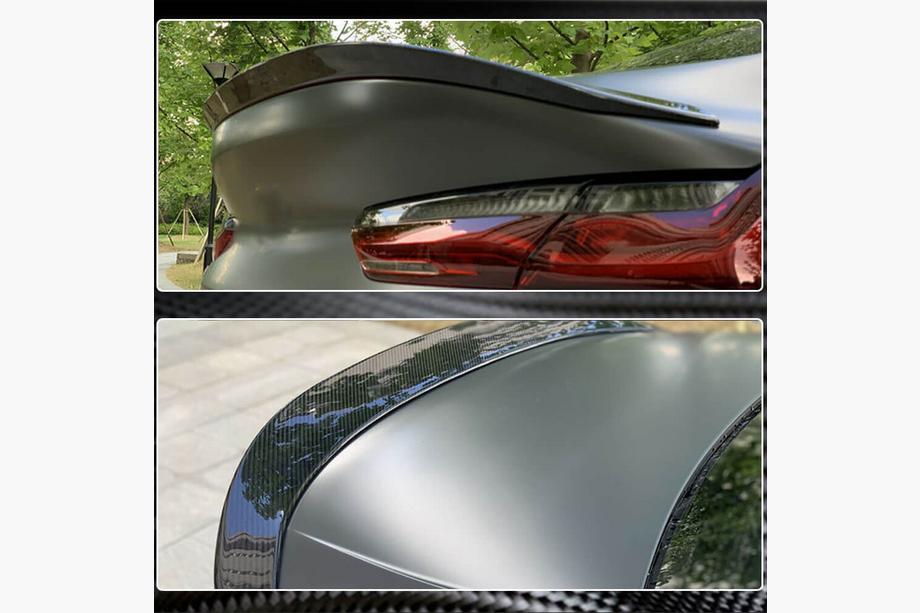 BMW 8 Series G14/G15/G16 2018- Spoiler P-Style (für G16/F93, Carbon) Foto 5
