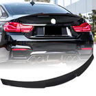 BMW 4 Series F32/F33/F36 2012-2020 Kofferraumdeckel Spoiler Carbon V8 (für F82) Foto 7