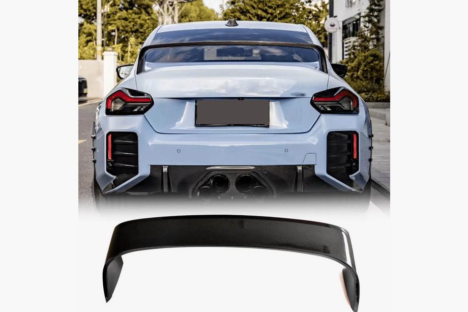 BMW 2 Series G42 2021- Heckspoiler V5 (Schwarz Glanz) Image