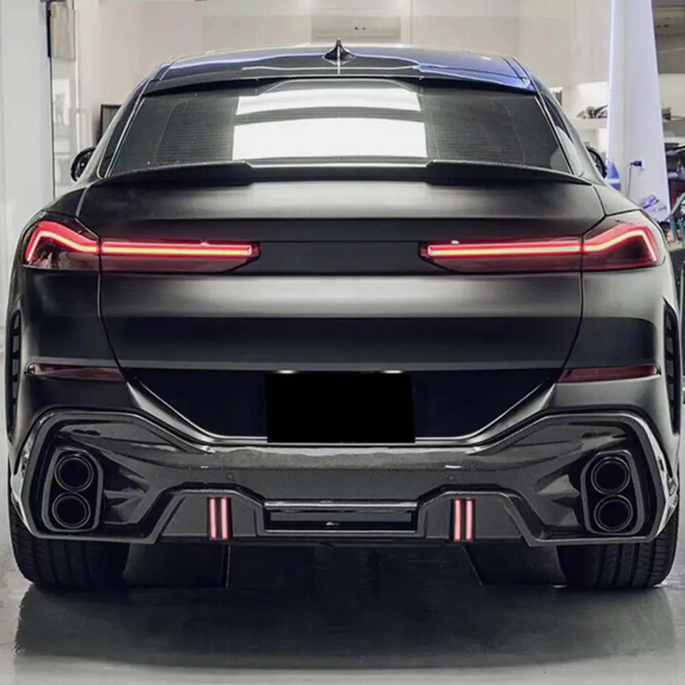 BMW X6 G06 2019–2027 Kofferraumdeckel Spoiler Carbon V2 Foto 3