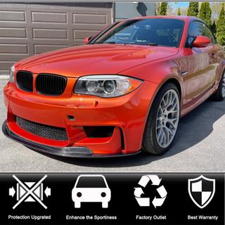 Frontlippe V1 für 1M E82, Carbon BMW 1 Series E81/E82/E87/E88 2004-2011 Foto 2