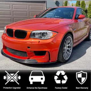 Frontlippe V1 für 1M E82, Carbon Foto 2