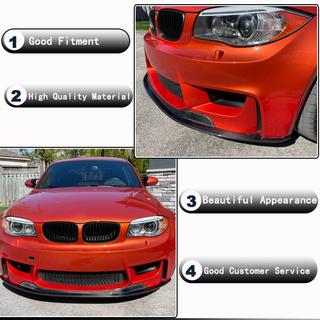 Frontlippe V1 für 1M E82, Carbon BMW 1 Series E81/E82/E87/E88 2004-2011 Foto 3