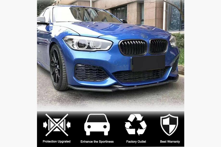 BMW 1 Series F20/F21 2011-2019 Frontlippe V1 für M-Sport 2015-2019, Carbon Foto 2